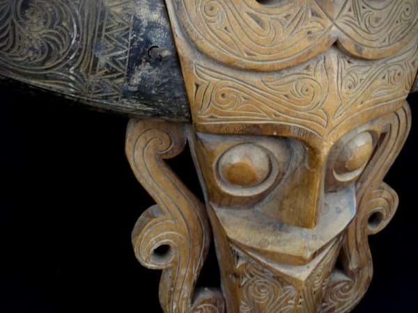 Grand masque Batak (détail)