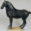 cheval en céramique (profil)