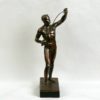 Bronze escrimeur (profil)
