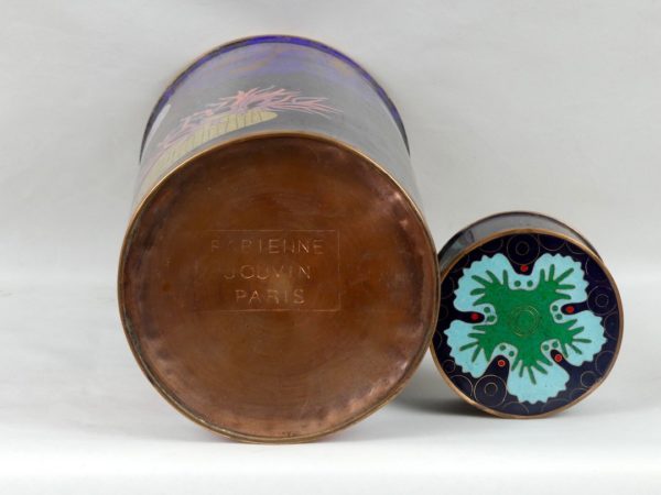 Pot à thé long en cloisonné (Fabienne Jouvin)