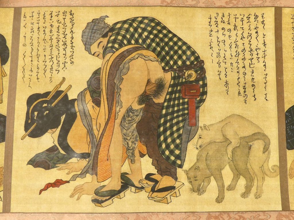 Shunga Makimono (estampe 3)