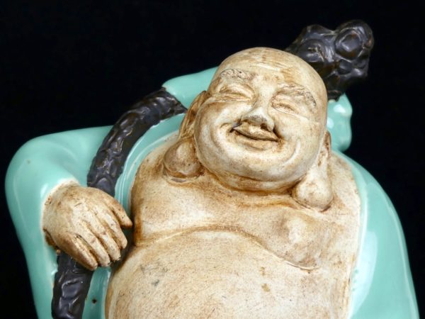 Céramique Bouddha chinois (détail)
