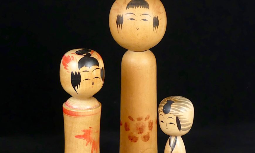 Les Kokeshi de Tōhoku