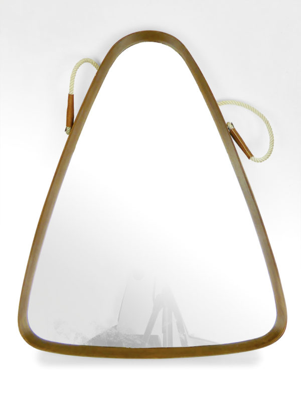 Miroir scandinave triangulaire 2