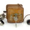 Téléphone ancien Marty (dessus combiné)