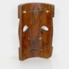 Masque polynésien bicolore (dos)