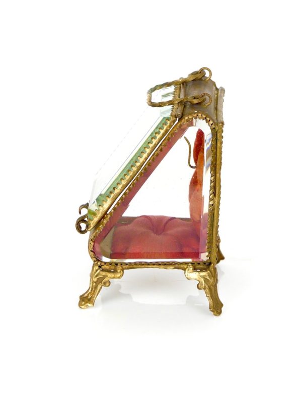 Vitrine montre à gousset (côté)