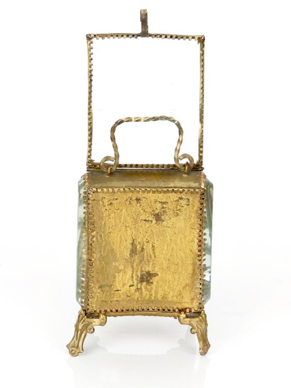 Vitrine montre à gousset (dos ouverte)