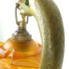 Lampe cobra Art Nouveau (détail 3/4 dos)