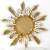 Grand miroir soleil en bois – Image 4