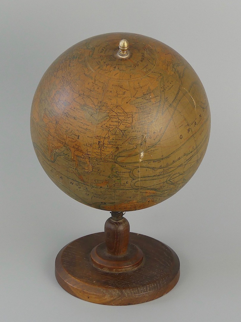 Mappemonde Armando style Vintage globe terrestre de bureau ajouré