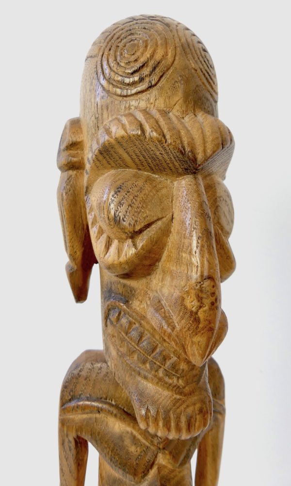 Grand Moaï Kavakava (face détail)