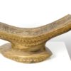 Tabouret Tiki râpe à coco (profil)