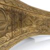 Tabouret Tiki râpe à coco (dessus détail)