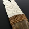 Coupe papier polynésien Tiki (détail)