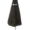 Cagoule noire à croix de Lorraine (face)