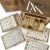 Jeu de Mahjong ancien (détail 3)