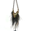 Collier à plumes de cérémonie papou (3/4)