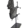 Ancien coupe bétel dragon en bronze (face)