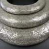 Grand collier Miao en métal argenté (détail 5)