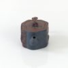 Petite théière chinoise ancienne de Yixing (face)