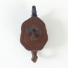 Petite théière chinoise ancienne de Yixing (dessus)