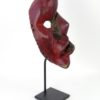 Masque iroquois False Face rouge (3/4-3)