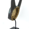 Masque Ours Tlingit bleu (3/4 dos)