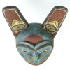 Masque Ours Tlingit bleu (dessus)
