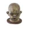 Matrice tête de poupée en bronze (face)