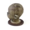 Matrice tête de poupée en bronze (profil)