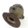 Matrice tête de poupée en bronze (dessous 3/4)