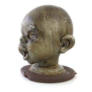 Matrice tête de poupée en bronze (3/4-2)