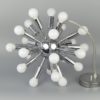 Lustre Spoutnik en métal chromé