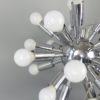 Lustre Spoutnik en métal chromé (détail 3)