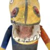 Poupée Kachina jaune Hopi (détail face)