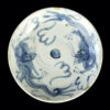 Assiette impériale Ming en porcelaine (face)