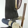 Bōgu ancien de kendo (détail profil)