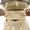 Masque de loup Yu’pik en bois (détail)