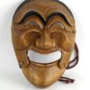 Masque Hahoe Yangban en bois (face)