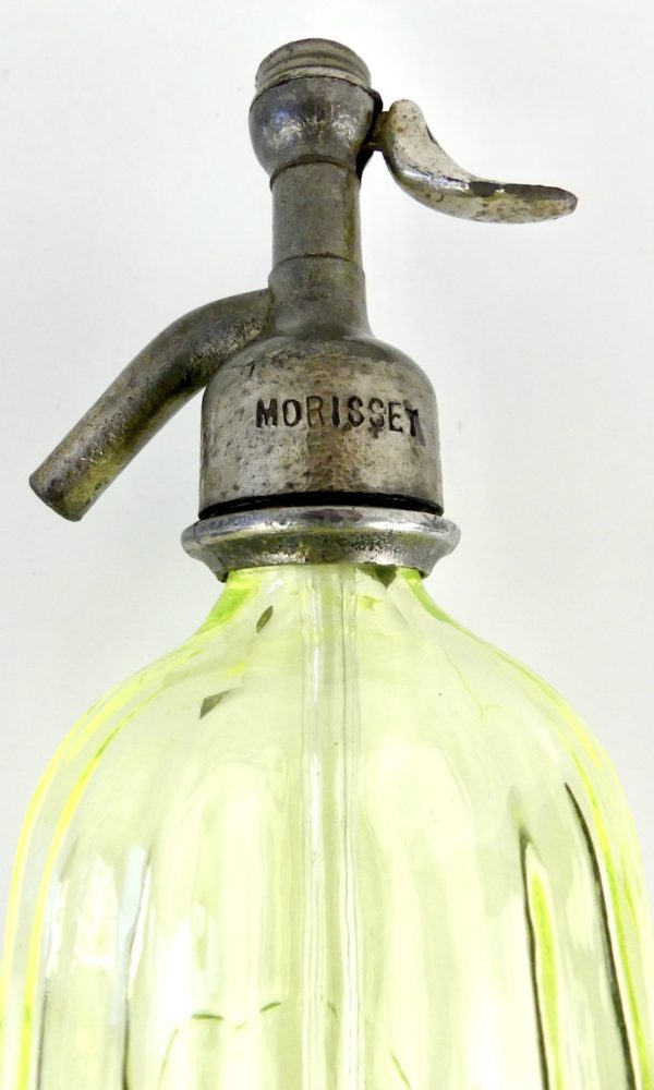 Siphon à eau de Seltz en ouraline (détail 3)