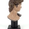 Écorché tête de David en résine (profil)