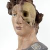 Écorché tête de David en résine (3/4 détail)