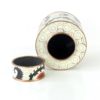 Pot en cloisonné Ouzbek (ouvert face)