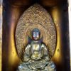 Butsudan Bouddha Amida (détail)