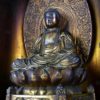 Butsudan Bouddha Amida (détail 3/4)