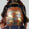 Armure de samouraï Yoroi laquée rouge (dessous)