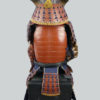 Armure de samouraï Yoroi laquée rouge (dos)