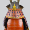 Armure de samouraï Yoroi laquée rouge (détail dos)