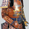 Armure de samouraï Yoroi laquée rouge (détail 3/4)